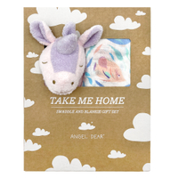 美國 ANGEL DEAR 新生兒彌月禮盒組 (熱帶小魚魚+安撫巾) 多款可選【南風百貨】