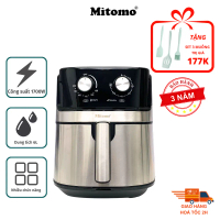 Nồi chiên không dầu chính hãng Mitomo MTD-500KD/KDA, 6.5L, công suất 1700W - Hàng chính hãng ba rọi