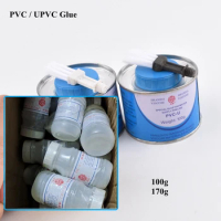 100g 170g UPVC / PVC Glue For Water Supply PVC-U Pipe Drainage Gluewater Industry Garden Irrigation Pipe Quick Drying Adhesive