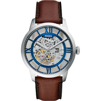 FOSSIL Townsman 爵士鏤空機械錶 520送禮首選-44mm ME3267
