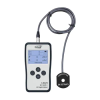 UV Light Meter Ultraviolet Radiometer LS125 with UVA LED Probe 340nm to 420nm for Intensity and Energy Measurement of LED Lamps