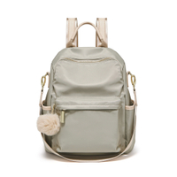 FOXER กระเป๋าเป้ สุภาพ สตรี ดีไซน์ เรียบง่าย น้ําหนัก เบากัน น้ําแฟชั่น ทนทาน