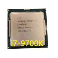 i7-9700K CPU Processor 3.6GHz 12MB 95W 8-Cores 8-Thread 14nm New 9th Generation CPU LGA1151 i7 9700K