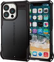 (2色) ELECOM ZEROSHOCK iPhone 13 Pro 耐衝擊 手機殼 保護殼 防摔 附螢幕貼 日本必買代購