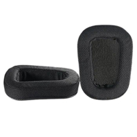 Replacement Memory Foam &amp; Mesh Fabric Ear Cushion Pads Earmuffs Cover for Logitech G633 G933 Headphone Only (Mesh)