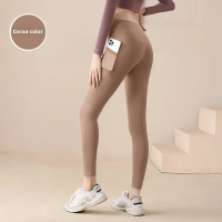 Yoga pants, European and American style leggings, high-waisted leggings, fitness pants, butt-lifting