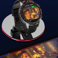 New 4G lte Smartwatch Men Android 8.1 900mAh long standby 128GB SIM Card GPS Dual Camera Sports Tracker watch movie Smart Watch