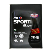 ELF SPORTI 9 GF6 0W20 SP 節能機油【299免運領券再享折扣】