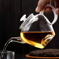 玻璃茶壺單壺小號泡茶壺耐熱紅茶壺過濾迷你花茶壺功夫茶具沖茶器