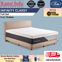 Full Set Elite Infinity Classy Kasur/Matrass/Mattress/Springbed (Medium)