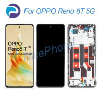 for OPPO Reno 8T 5G LCD Screen + Touch Digitizer Display 2340*1080 CPH2505 Reno 8T 5G LCD Screen Display