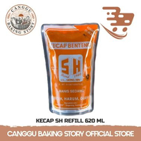 Kecap Manis SH Benteng Refill 620 ML - Kecap Benteng SH (Siong Hin) Original