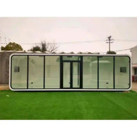 Popular cabin house luxury modular, High-End Mobile garden container box home, Mobile apple capsule villa