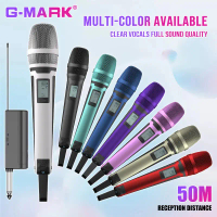 ไมโครโฟนไร้สาย, G-MARK, SKM9000, มืออาชีพ, ความถี่ UHF ปรับได้, เปลือกโลหะ, เหมาะสำหรับการแสดง Paryt