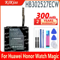 300mAh KiKiss Battery HB302527ECW For Huawei Honor Watch Magic GT Watch High Capacity Batteries
