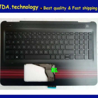 wellendorff 95%new Laptop top cover for HP PAVILION 15-AU 15-AU505TX 15-AL Palmrest US keyboard Upper cover no touchpad