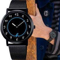 agnes b.marcello 35週年 限量款 霓虹腕錶 手錶 女錶-34mm VJ20-KVP0SD/BJ5023X1