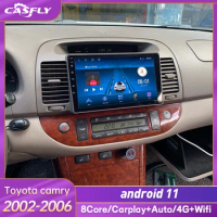 For Toyota Camry Radio car player 2 din Android 10 2002 2003-2006 Car radio multimedia navigation GPS Video player CAM CarPlay