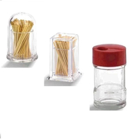 特價亞克力圓形牙簽筒 帶蓋透明塑料方形牙簽盅牙簽盒廚房餐桌