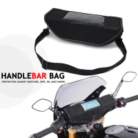 For Royal Enfield Bullet Trials 500 Classic 500 Meteor350 Motorcycle Waterproof And Dustproof Handlebar Storage Bag