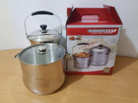SALE IZZY COOK EUROPA POT PANCI SERBAGUNA 7 LITER STAINLESS STEEL