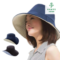 【台隆手創館】日本Needs Labo 雙面使用防曬帽 遮陽帽(藍色/黑色)