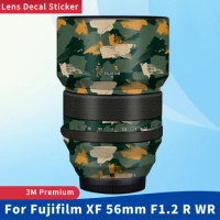 For Fujifilm XF 56mm F1.2 R WR Camera Lens Skin Anti-Scratch Protective Film Body Protector Sticker XF 56 F1.2 II