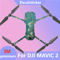 For DJI MAVIC 2 Drone Sticker Protective Skin Decal Vinyl Wrap Film Anti-Scratch Protector Coat Mavic2 Pro Mavic2Pro 2Pro