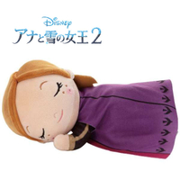 【全館95折】【五折】冰雪奇緣2 安娜 睡覺娃娃 小抱枕 s號 日本正版 該該貝比日本精品