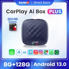 CarlinKit Ai Box CarPlay Android 13 QCM6125 Wireless CarPlay Android Auto  for Netflix Iptv Video Streaming Box 8G+128G Octa-core - AliExpress