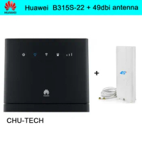Unlocked Huawei B315 B315s-22 with 35dbi antenna 4G FDD 800/900/1800/2100/2600Mhz TDD 2600Mhz Router