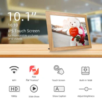 High Quality 10.1 Inch Smart Cloud Photo Frame With WiFi Intelligent Digital Photo Frame With APP Remote Control
