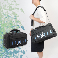 Nike 包包 Jordan Duffle Bag 男女款 黑 藍 健身包 行李袋 大容量 手提 肩背 喬丹 JD2243027GS-003