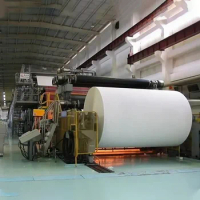 2000--3000mm 60-80gsm Automatic White A4 Copy Paper Making Writing Paper Machine Paper Making Machine Production Line
