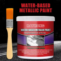 Metal Rust Converter With Brush Water-based UV Resistant Metal Rust Remover For Car Chassis Derusting And Rusty Rebar