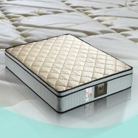 【S&amp;K】防蹣抗菌涼蓆彈簧床墊(單人加大3.5尺)