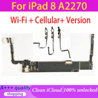 WLAN + Cellular Version For ipad 8 A2270 Motherboard 32GB 128GB Unlocked Logic Board For ipad 8 A2270 Original Mainboard