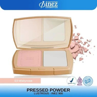 INEZ Lustrous Pressed Powder Bedak Padat Gold inez900 03 MISTYROSE