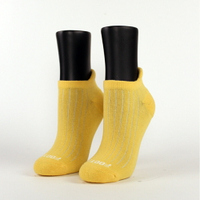 FOOTER 籠纖合度襪 除臭襪 短襪 微分子襪 黃 黑(女- Q248M)
