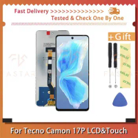 6.8" Original For Tecno Camon 17P CG7 CG7n LCD Display Touch Digitizer Assembly Repair mobile phone 