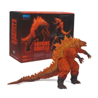 Bandai 2019 SHM Burning Godzilla Heat Ray PVC Action Figure King of Monsters Gojira Figurine Model Dolls Collectible Toys