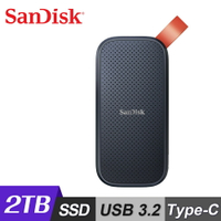 【SanDisk】E30 2TB SSD 行動固態硬碟-G26【三井3C】