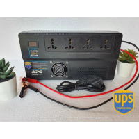 UPS 1000VA/600 Watt Modifikasi Timer dan Fan Sensor Suhu, AKI 12V 14A- 200A