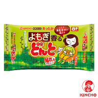 日本金鳥KINCHO 腹部專用可貼式暖暖包-艾草40入(8入X5大包)