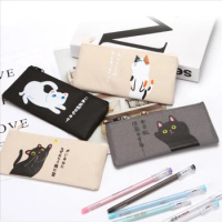 Storage Pencil Pouches Pencilcase Creative Large Capacity School Pen Box Cases Bags Cute Office School Stationary Supplies Tools
