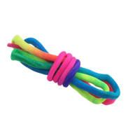 Skating Accessories Rainbow Laces Round Shoe Sneakers Shoelaces Accessories Stylish Fashion Elastic