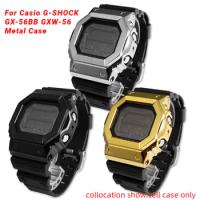For Casio G-SHOCK big block giant G watch bezel Case GX-56BB GXW-56 Series modified solid metal stainless steel men Accessories