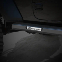 LED Side Step Running Boards Nerf Bars ARB Steel Sidebar for Jeep Wrangler JK