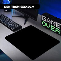 Lót Chuột Gaming FPS 45x40cm Nhiều Màu Trơn Basic, Pad Chuột Gaming Chống Trơn Trượt - WOWPAD