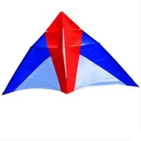 free shipping breeze wind fly delta kite with kite string reel line chinese kite flying cometa kites for adults weikite factory